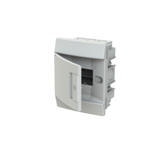 ABB 1SLM004100A1100, MISTRAL41F, 4 Modül, Beyaz Opak Kapaklı, Halojen Free, Sıvaaltı Sigorta Kutusu, 152x202x105mm