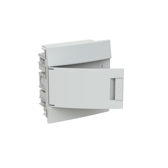 ABB 1SLM004100A1102, MISTRAL41F, 8 Modül, Beyaz Opak Kapaklı, Halojen Free, Sıvaaltı Sigorta Kutusu, 232x250x108mm