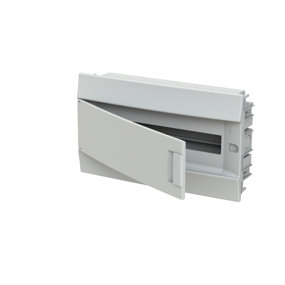 ABB 1SLM004100A1104, MISTRAL41F, 18 Modül, Beyaz Opak Kapaklı, Halojen Free, Sıvaaltı Sigorta Kutusu, 430x250x108mm