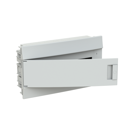ABB 1SLM004100A1104, MISTRAL41F, 18 Modül, Beyaz Opak Kapaklı, Halojen Free, Sıvaaltı Sigorta Kutusu, 430x250x108mm