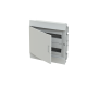 ABB 1SLM004100A1106, MISTRAL41F, 36 Modül, 2 Sıralı, Beyaz Opak Kapaklı, Halojen Free, Sıvaaltı Sigorta Kutusu, 430x435x108mm