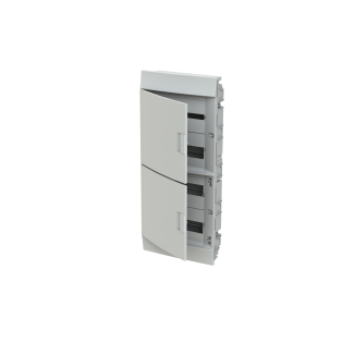 ABB 1SLM004100A1108, MISTRAL41F, 48 Modül, 4 Sıralı, Beyaz Opak Kapaklı, Halojen Free, Sıvaaltı Sigorta Kutusu, 320x735x108mm