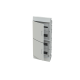 ABB 1SLM004100A1108, MISTRAL41F, 48 Modül, 4 Sıralı, Beyaz Opak Kapaklı, Halojen Free, Sıvaaltı Sigorta Kutusu, 320x735x108mm