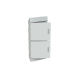 ABB 1SLM004100A1108, MISTRAL41F, 48 Modül, 4 Sıralı, Beyaz Opak Kapaklı, Halojen Free, Sıvaaltı Sigorta Kutusu, 320x735x108mm