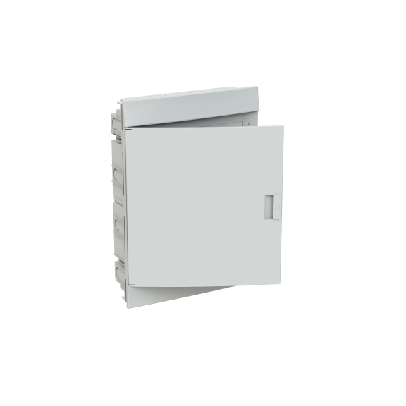 ABB 1SLM004100A1109, MISTRAL41F, 54 Modül, 3 Sıralı, Beyaz Opak Kapaklı, Halojen Free, Sıvaaltı Sigorta Kutusu, 430x600x128mm