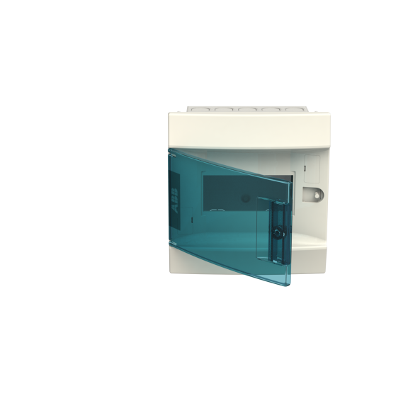 ABB 1SLM004100A1201, MISTRAL41F, 6 Modül, Şeffaf Kapaklı, Halojen Free, Sıvaaltı Sigorta Kutusu, 192x202x105mm
