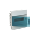 ABB 1SLM004100A1202, MISTRAL41F, 8 Modül, Şeffaf Kapaklı, Halojen Free, Sıvaaltı Sigorta Kutusu, 232x250x108mm