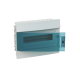 ABB 1SLM004100A1203, MISTRAL41F, 12 Modül, Şeffaf Kapaklı, Halojen Free, Sıvaaltı Sigorta Kutusu, 320x250x108mm