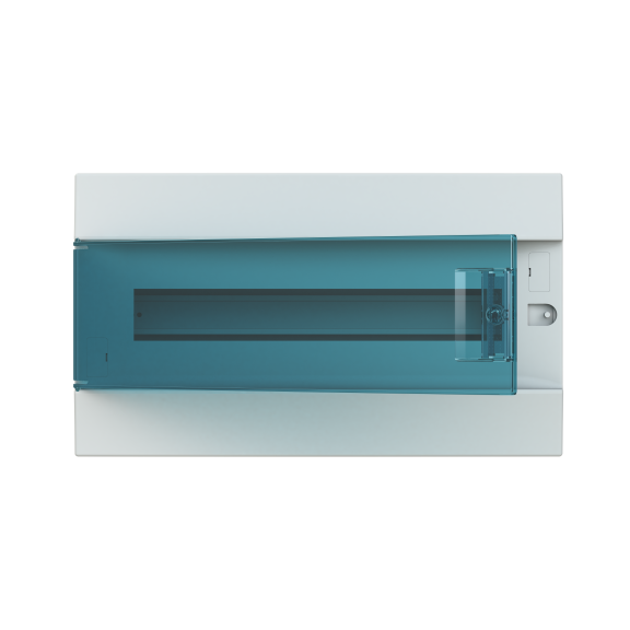 ABB 1SLM004100A1204, MISTRAL41F, 18 Modül, Şeffaf Kapaklı, Halojen Free, Sıvaaltı Sigorta Kutusu, 430x250x108mm