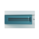 ABB 1SLM004100A1204, MISTRAL41F, 18 Modül, Şeffaf Kapaklı, Halojen Free, Sıvaaltı Sigorta Kutusu, 430x250x108mm