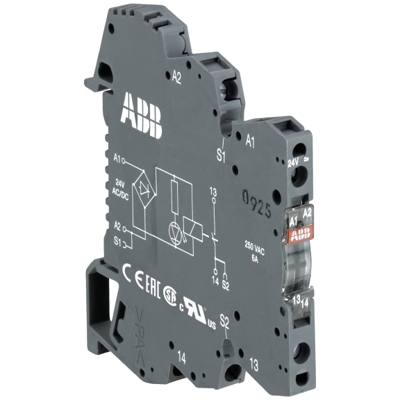 ABB 1SNA645051R0400, OBOC1000 24V DC, Optokuplör, 24 Volt DC Besleme Gerilimi, 4.5-58VDC/1mA-2A Triyak Çıkış Sinyali