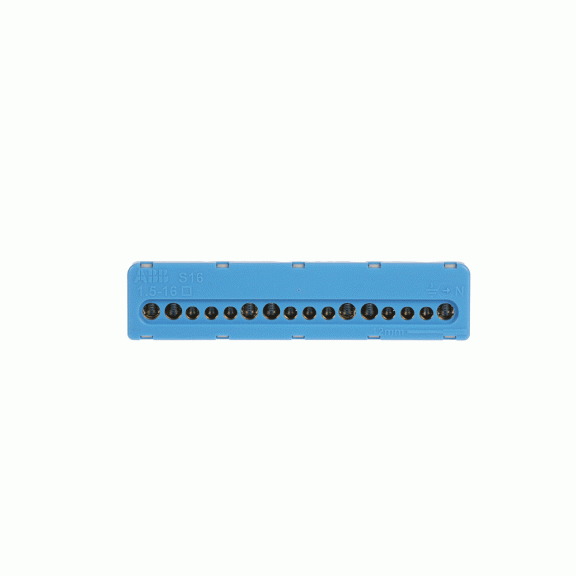 ABB 1SPE007715F0733, MISTRAL, Sigorta Kutuları için Nötr Terminal Bloğu, 7x16mm+9x6mm, Vidalı