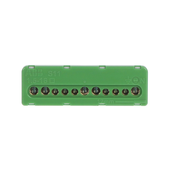 ABB 1SPE007715F0742, MISTRAL, Sigorta Kutuları için Topraklama Terminal Bloğu, 5x16mm+6x6mm, Vidalı