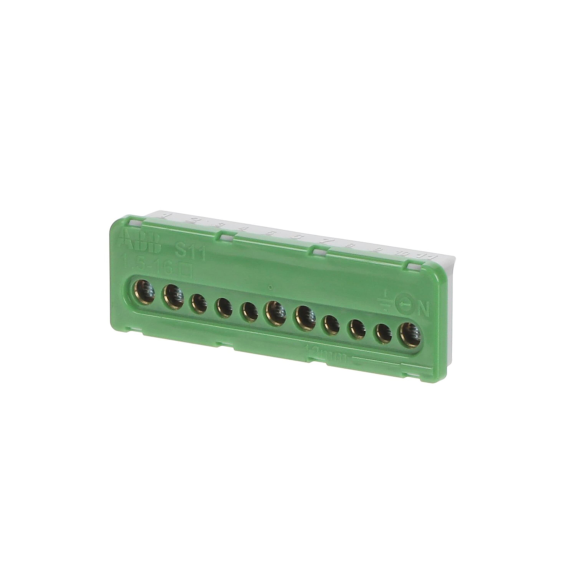 ABB 1SPE007715F0742, MISTRAL, Sigorta Kutuları için Topraklama Terminal Bloğu, 5x16mm+6x6mm, Vidalı