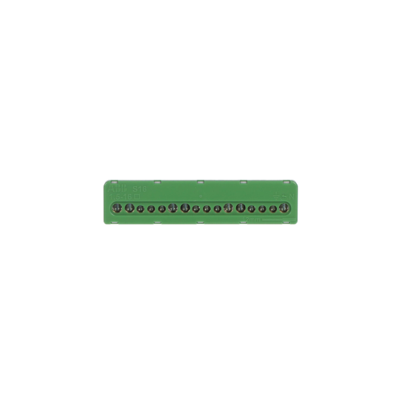 ABB 1SPE007715F0743, MISTRAL, Sigorta Kutuları için Topraklama Terminal Bloğu, 7x16mm+9x6mm, Vidalı