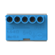 ABB 1SPE007715F9701, MISTRAL, Sigorta Kutuları için Nötr Terminal Bloğu, 5x1,5-4mm², Yaylı
