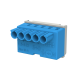 ABB 1SPE007715F9701, MISTRAL, Sigorta Kutuları için Nötr Terminal Bloğu, 5x1,5-4mm², Yaylı