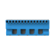 ABB 1SPE007715F9705, MISTRAL, Sigorta Kutuları için Nötr Terminal Bloğu, 14x1,5-4mm²+4x25mm², Yaylı