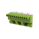 ABB 1SPE007715F9714, MISTRAL, Sigorta Kutuları için Topraklama Terminal Bloğu, 11x1,5-4mm²+3x25mm², Yaylı