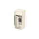 ABB 1SPE007717F0210, MISTRAL41W, 4 Modül, Beyaz Opak Kapaklı, Halojen Free, Sıvaüstü Sigorta Kutusu, 96x210x93mm