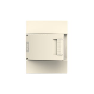 ABB 1SPE007717F0310, MISTRAL41W, 8 Modül, Beyaz Opak Kapaklı, Halojen Free, Sıvaüstü Sigorta Kutusu, 202x257x120mm