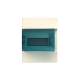 ABB 1SPE007717F0320, MISTRAL41W, 8 Modül, Şeffaf Kapaklı, Halojen Free, Sıvaüstü Sigorta Kutusu, 202x257x120mm