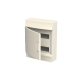 ABB 1SPE007717F0510, MISTRAL41W, 24 Modül, 2 Sıralı, Beyaz Opak Kapaklı, Halojen Free, Sıvaüstü Sigorta Kutusu, 292x382x120mm