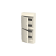 ABB 1SPE007717F0710, MISTRAL41W, 48 Modül, 4 Sıralı, Beyaz Opak Kapaklı, Halojen Free, Sıvaüstü Sigorta Kutusu, 292x656x120mm