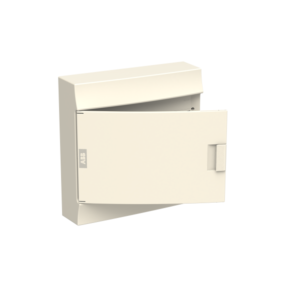 ABB 1SPE007717F0910, MISTRAL41W, 36 Modül, 2 Sıralı, Beyaz Opak Kapaklı, Halojen Free, Sıvaüstü Sigorta Kutusu, 382x382x120mm