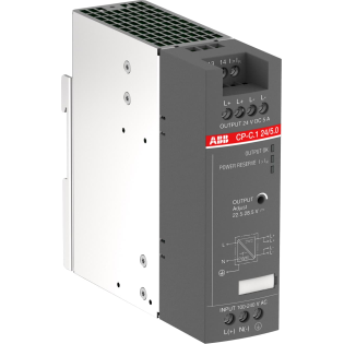 ABB 1SVR360563R1001, CP-C.1 24/5.0, 120 W, 5 Amper, 24 Volt DC, Ray Tipi Güç Kaynağı, Monofaze 100-240 Volt AC Giriş Gerilimi
