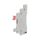 ABB 1SVR405521R1100, CR-S006/024VDC1SS, Slim Röleler için Yedek Soket, 6-24 Volt DC, 1 K/A Kontaklı, LED’li