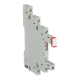 ABB 1SVR405521R3100, CR-S012/024VADC1SS, Slim Röleler için Yedek Soket, 12-24 Volt DC, 1 K/A Kontaklı, LED’li