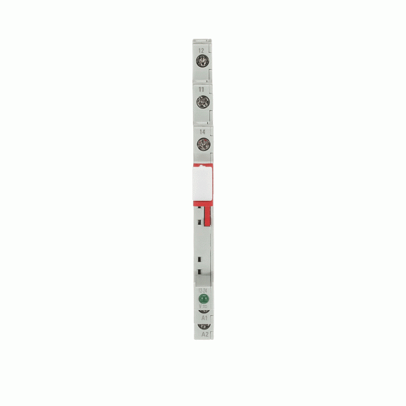 ABB 1SVR405521R3100, CR-S012/024VADC1SS, Slim Röleler için Yedek Soket, 12-24 Volt DC, 1 K/A Kontaklı, LED’li