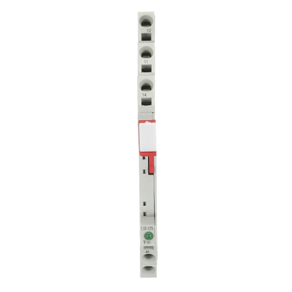ABB 1SVR405521R6200, CR-S110/125VADC1SZ, Slim Röleler için Yedek Soket, 110-125 Volt DC, 1 K/A Kontaklı, LED’li, Yay Bağlantılı
