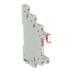 ABB 1SVR405521R7100, CR-S220/240VADC1SS, Slim Röleler için Yedek Soket, 220-240 Volt DC, 1 K/A Kontaklı, LED’li