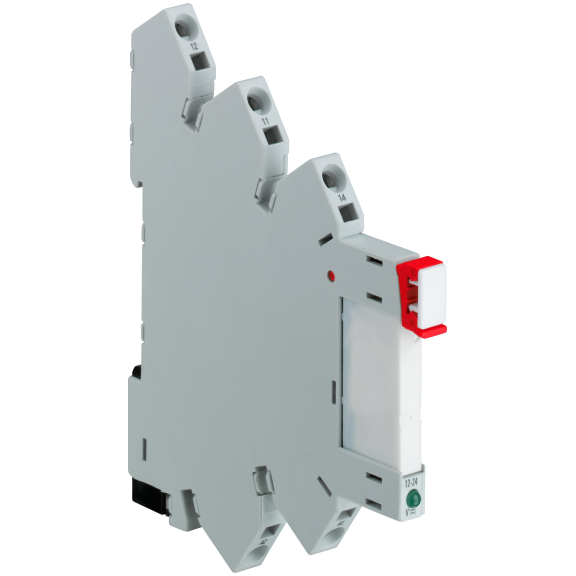 ABB 1SVR405521R7200, CR-S220/240VADC1SZ, Slim Röleler için Yedek Soket, 220-240 Volt DC, 1 K/A Kontaklı, LED’li, Yay Bağlantılı