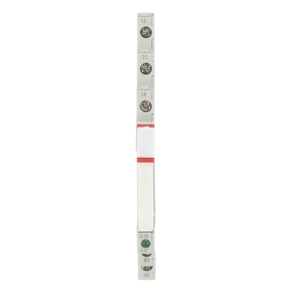 ABB 1SVR405541R3110, CR-S024VADC1CRS, 6 Amper, 24 Volt AC/DC, 1 K/A Kontaklı, Slim Röle, LED’li, Koruma Devreli