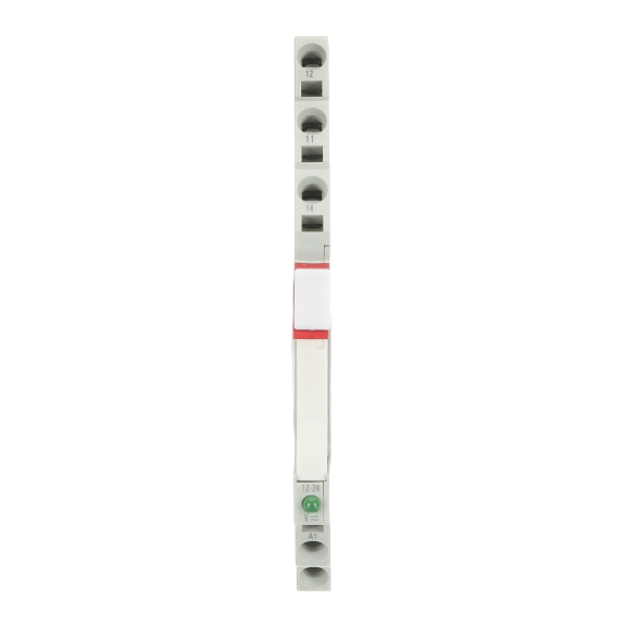 ABB 1SVR405541R3210, CR-S024VADC1CRZ, 6 Amper, 24 Volt AC/DC, 1 K/A Kontaklı, Slim Röle, LED’li, Koruma Devreli, Yay Bağlantılı