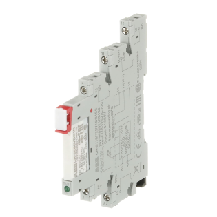 ABB 1SVR405541R6110, CR-S110VADC1CRS, 6 Amper, 110 Volt AC/DC, 1 K/A Kontaklı, Slim Röle, LED’li, Koruma Devreli
