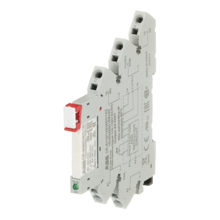 ABB 1SVR405541R6210, CR-S110VADC1CRZ, 6 Amper, 110 Volt AC/DC, 1 K/A Kontaklı, Slim Röle, LED’li, Koruma Devreli, Yay Bağlantılı
