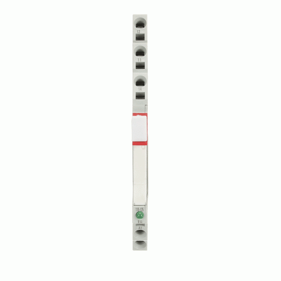 ABB 1SVR405541R6210, CR-S110VADC1CRZ, 6 Amper, 110 Volt AC/DC, 1 K/A Kontaklı, Slim Röle, LED’li, Koruma Devreli, Yay Bağlantılı