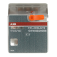 ABB 1SVR405622R0000, CR-U024AC3, 10 Amper, 24 Volt AC, 3 K/A Kontaklı, 11 Silindirik Pinli, Soketli Röle, Test Butonlu