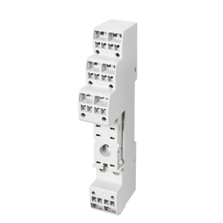 ABB 1SVR405650R0310, CR-PLP, 5 ve 8 Pinli CR-P Serisi Soketli Röleler için Yay Bağlantılı Röle Soketi