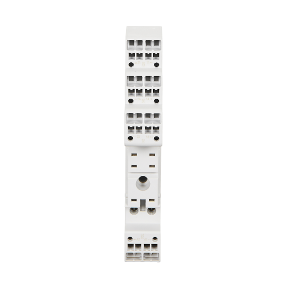 ABB 1SVR405650R0310, CR-PLP, 5 ve 8 Pinli CR-P Serisi Soketli Röleler için Yay Bağlantılı Röle Soketi