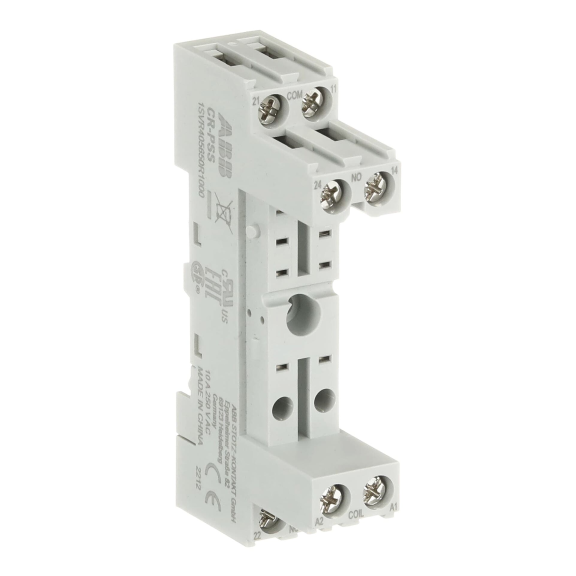 ABB 1SVR405650R1000, CR-PSS, 5 ve 8 Pinli CR-P Serisi Soketli Röleler için Röle Soketi