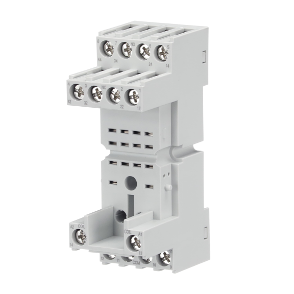 ABB 1SVR405651R3000, CR-M4SS, 14 Pinli CR-M Serisi Soketli Röleler için Röle Soketi