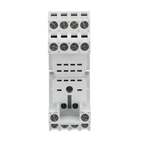 ABB 1SVR405651R3000, CR-M4SS, 14 Pinli CR-M Serisi Soketli Röleler için Röle Soketi