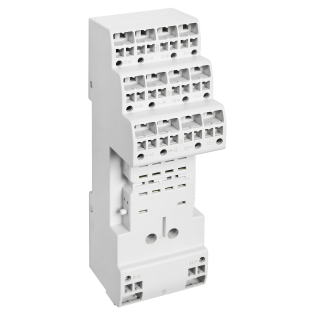 ABB 1SVR405651R6110, CR-M4LP, 14 Pinli CR-M Serisi Soketli Röleler için Yay Bağlantılı Röle Soketi