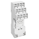 ABB 1SVR405651R6110, CR-M4LP, 14 Pinli CR-M Serisi Soketli Röleler için Yay Bağlantılı Röle Soketi