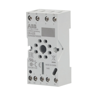 ABB 1SVR405670R0000, CR-U2S, 8 Pinli CR-U Serisi Soketli Röleler için Röle Soketi